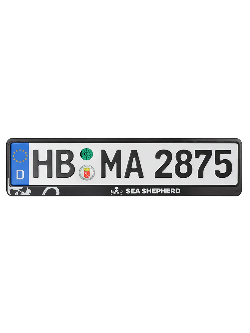 Kennzeichenhalter Sea Shepherd