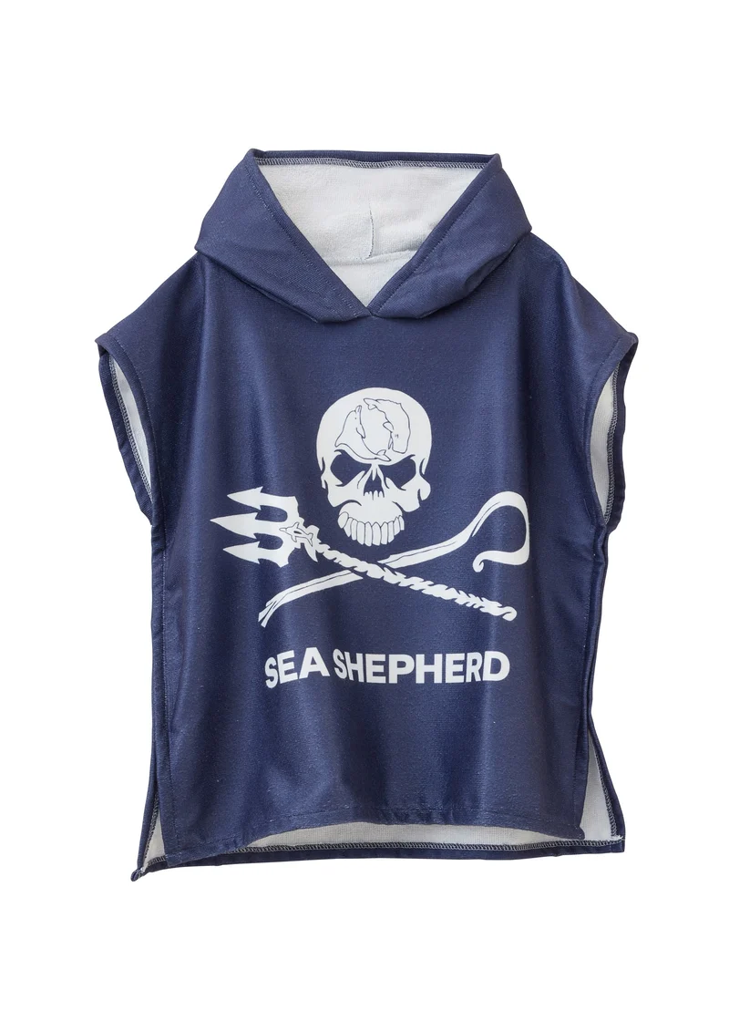 Ocean Towel Poncho (Kids)