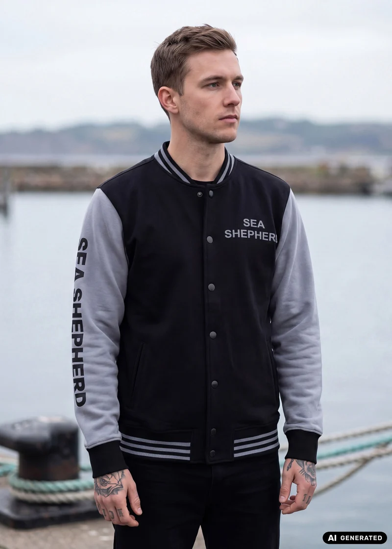 Unisex Collegejacke Jolly Roger