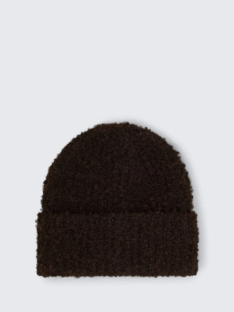 Bouclé Beanie Mütze