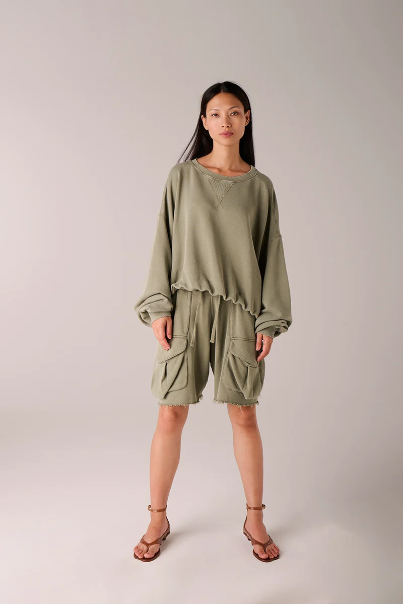 Sweater vintage in ivory