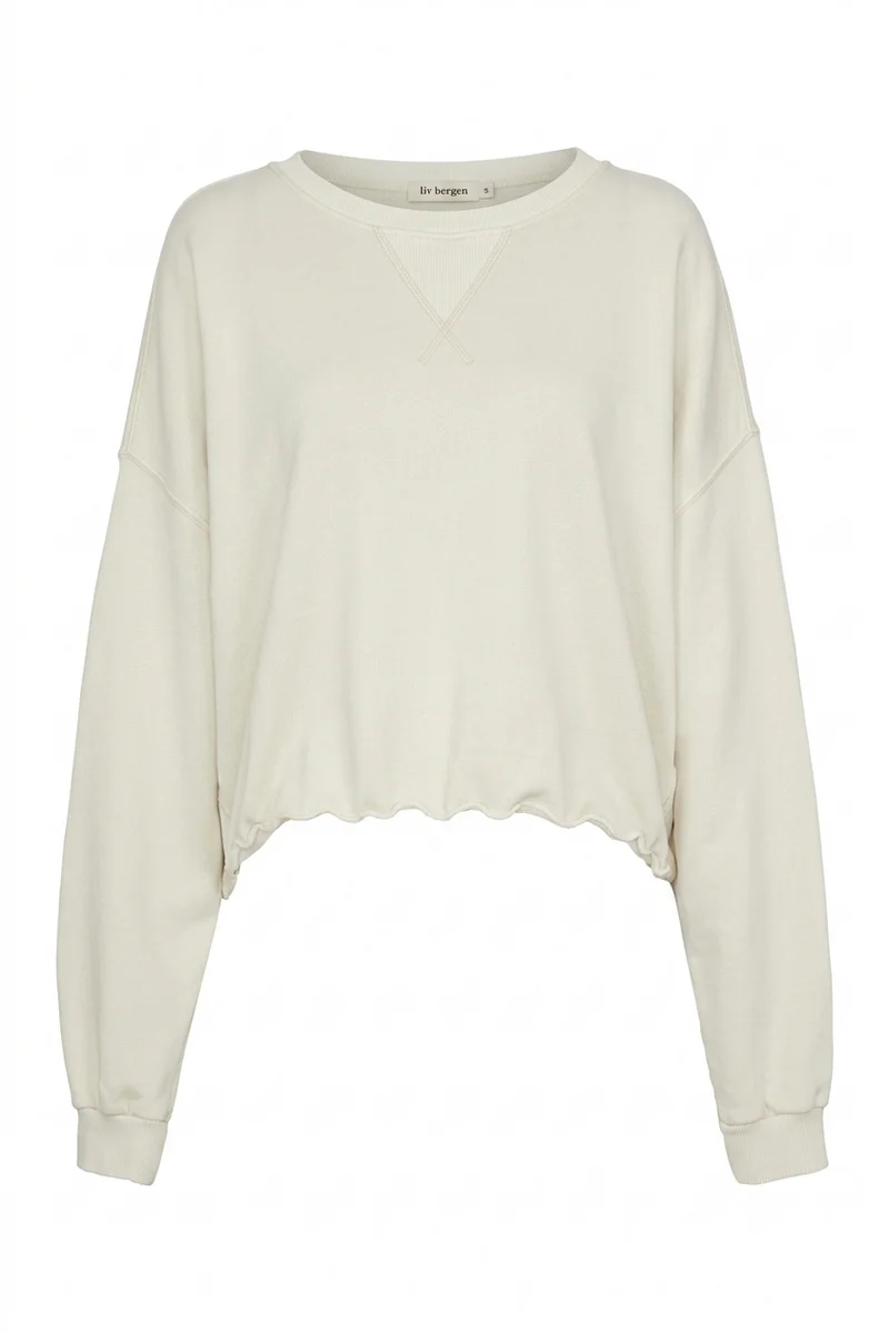Sweater vintage in ivory