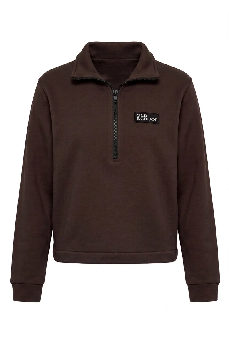 Sweater old school in espresso