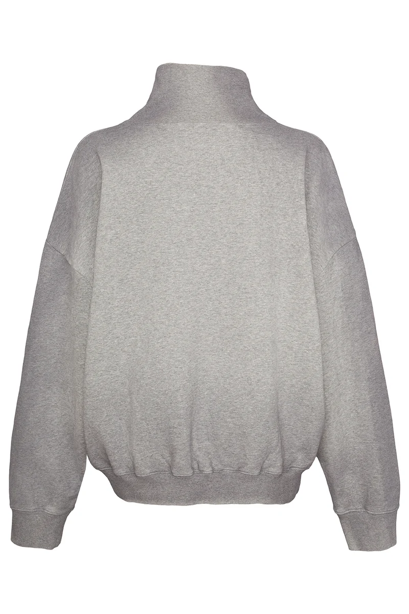 Sweater melange in grey melange