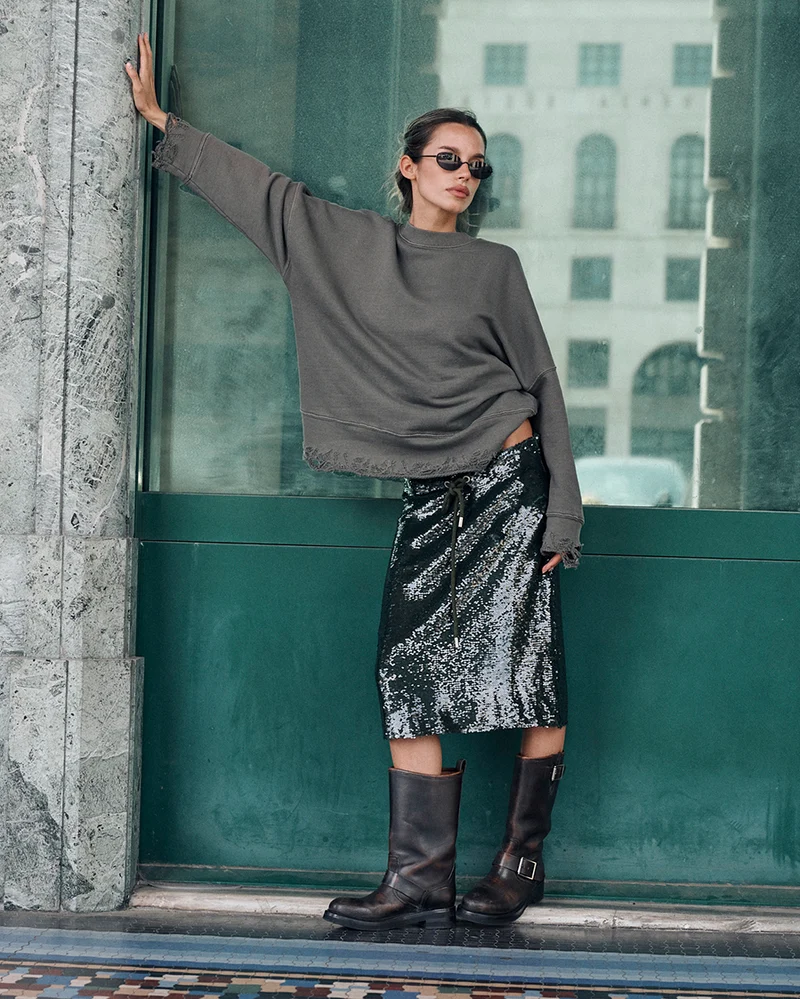 Sweater Dynamo in brown