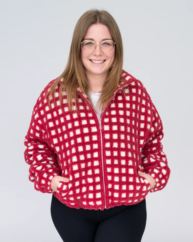 Teddy Übergangsjacke (Cropped)