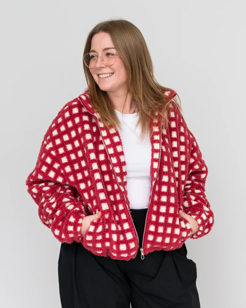 Teddy Übergangsjacke (Cropped)