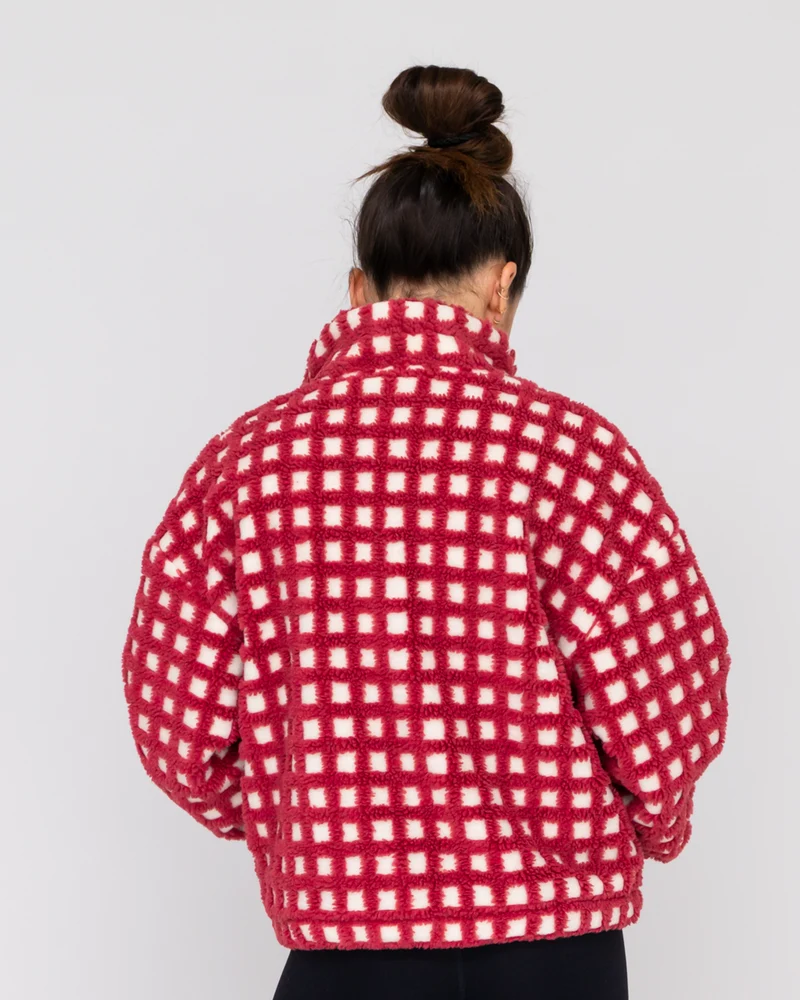 Teddy Übergangsjacke (Cropped)