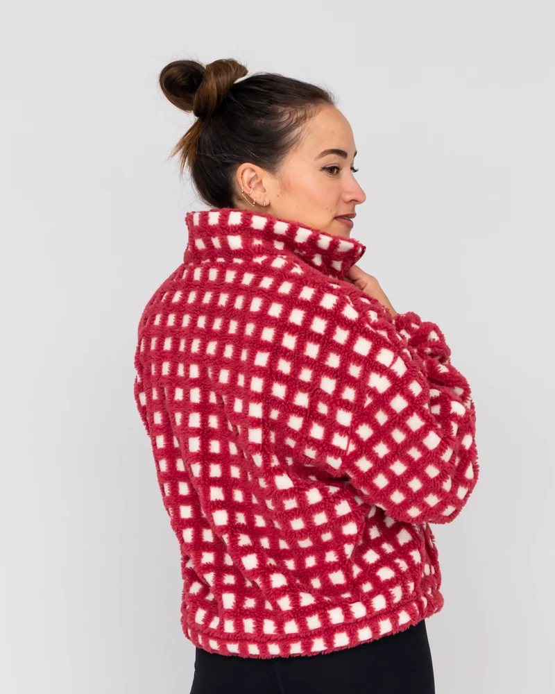 Teddy Übergangsjacke (Cropped)