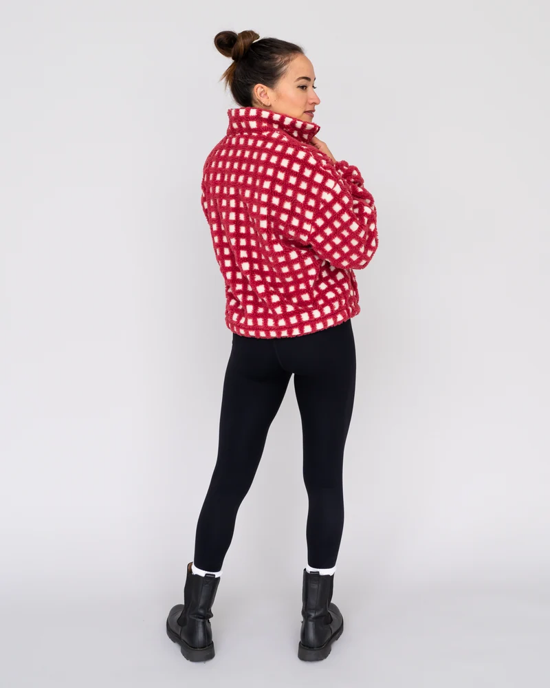 Teddy Übergangsjacke (Cropped)