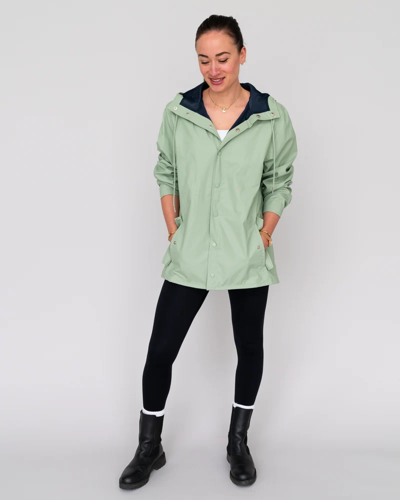 Regenjacke (mit Kapuze)