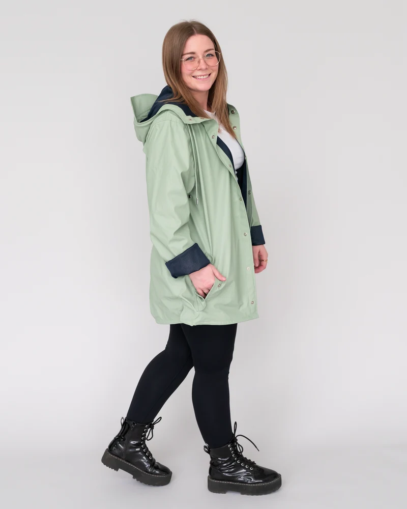 Regenjacke (mit Kapuze)