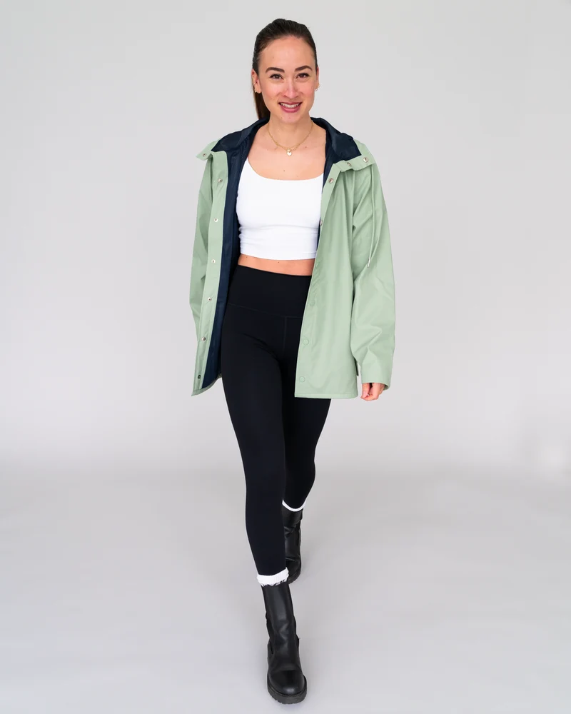 Regenjacke (mit Kapuze)