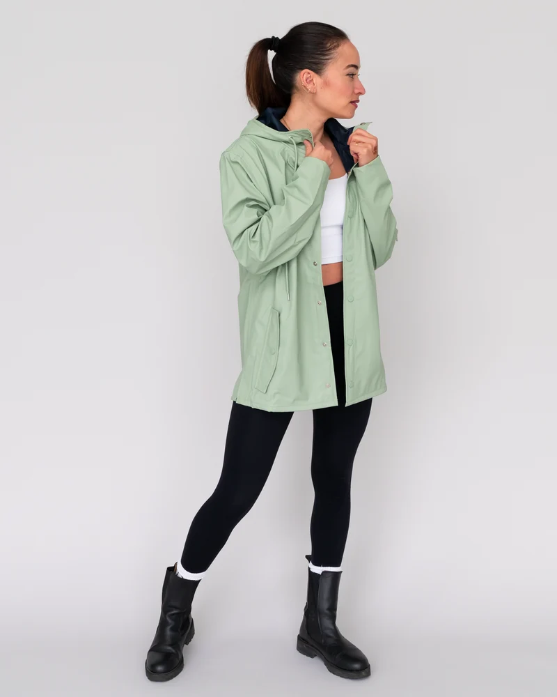 Regenjacke (mit Kapuze)
