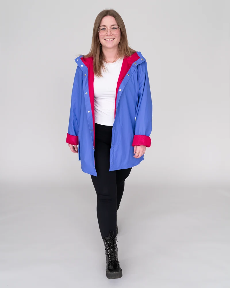 Regenjacke (mit Kapuze)