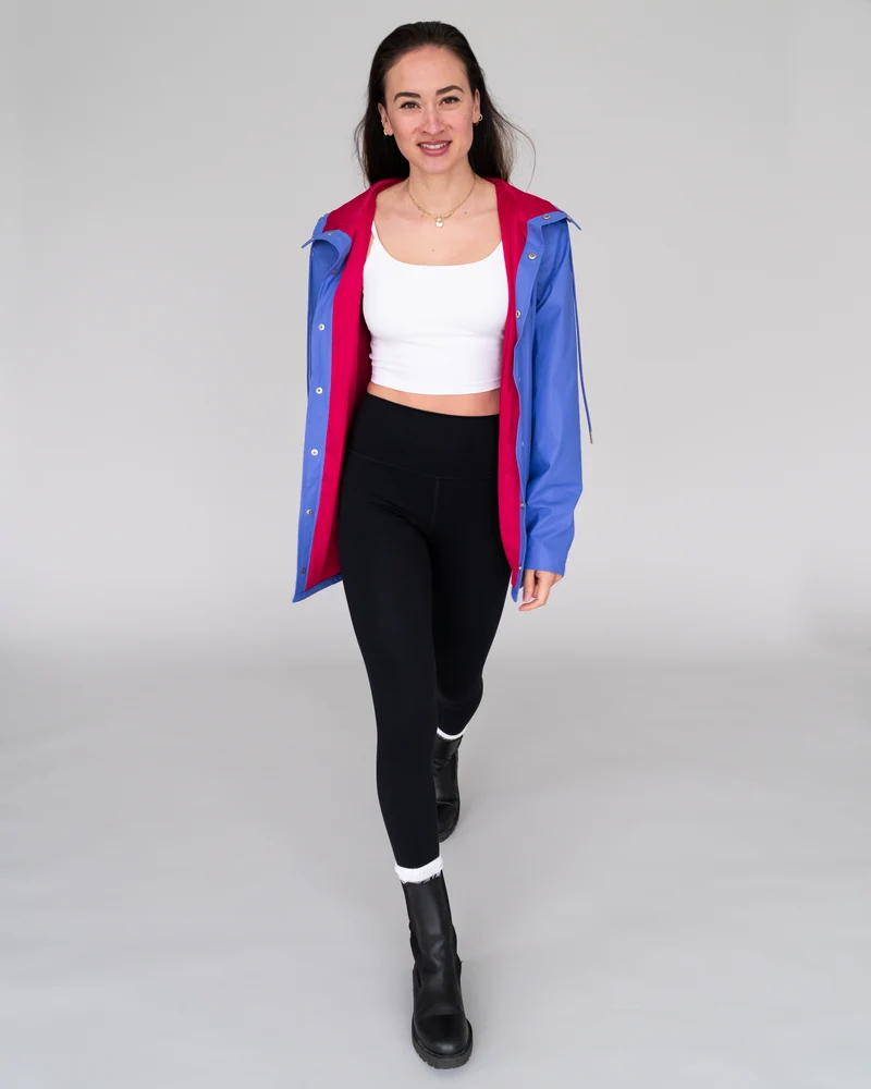 Regenjacke (mit Kapuze)