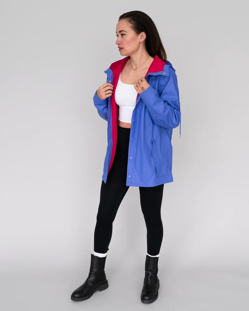 Regenjacke (mit Kapuze)