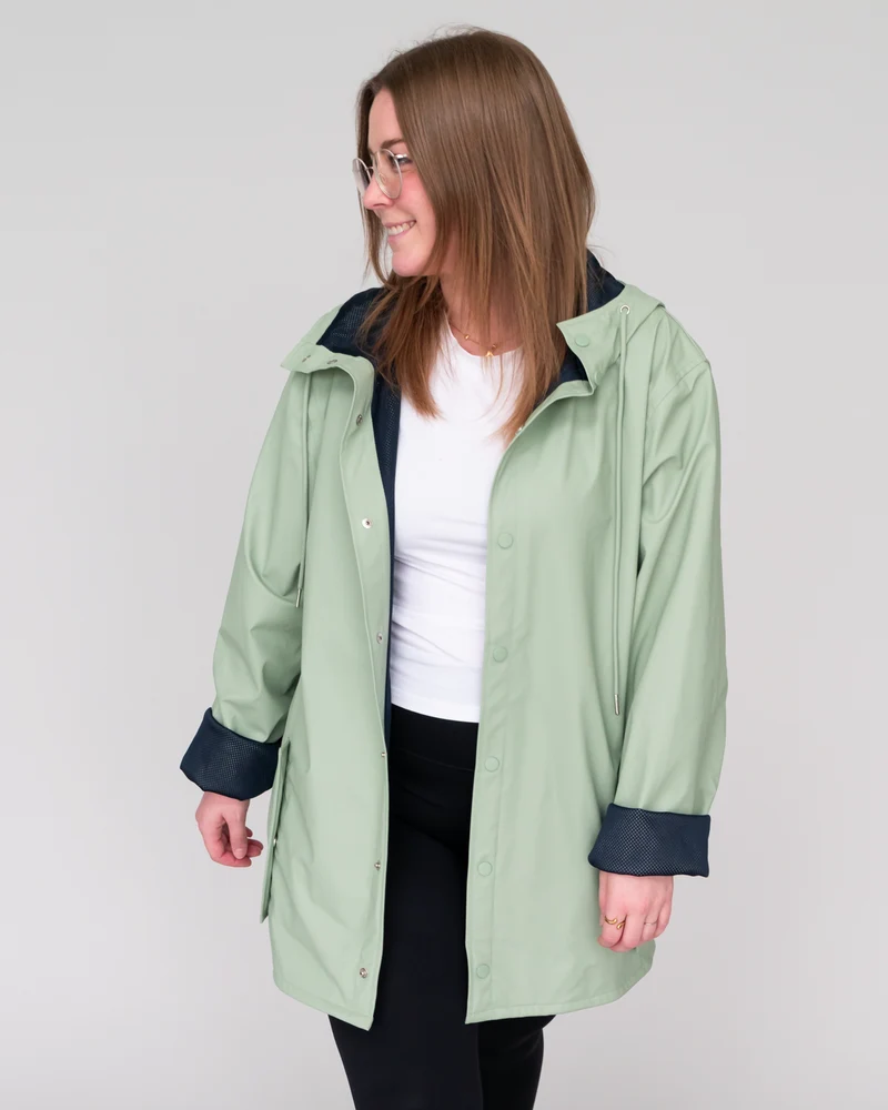 Regenjacke (mit Kapuze)