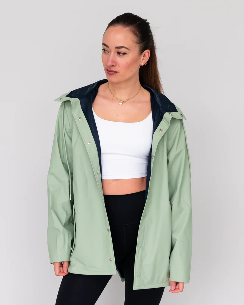 Regenjacke (mit Kapuze)