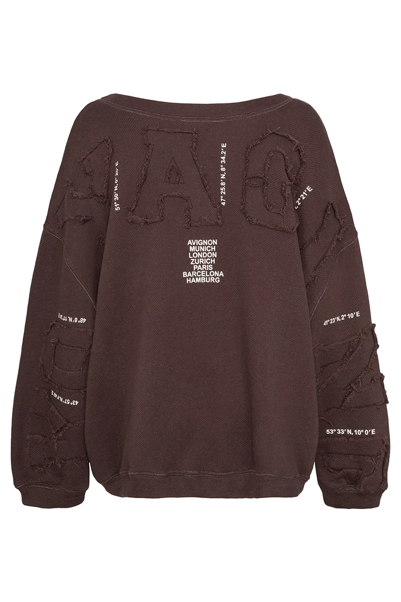 Sweater Voyaging in espresso