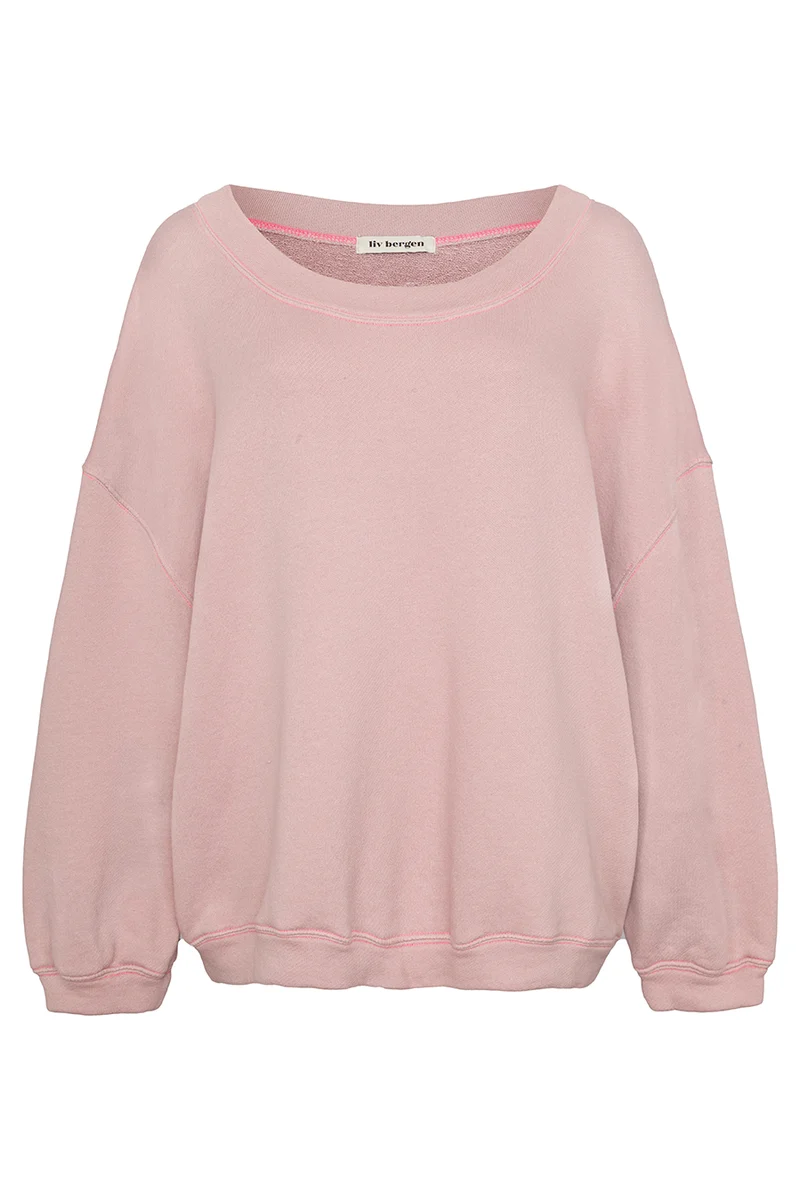 Sweater Voyaging in tea rose