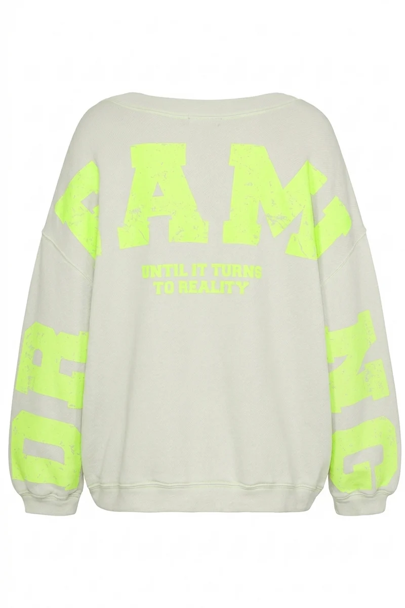 Sweater Dreaming in glacier