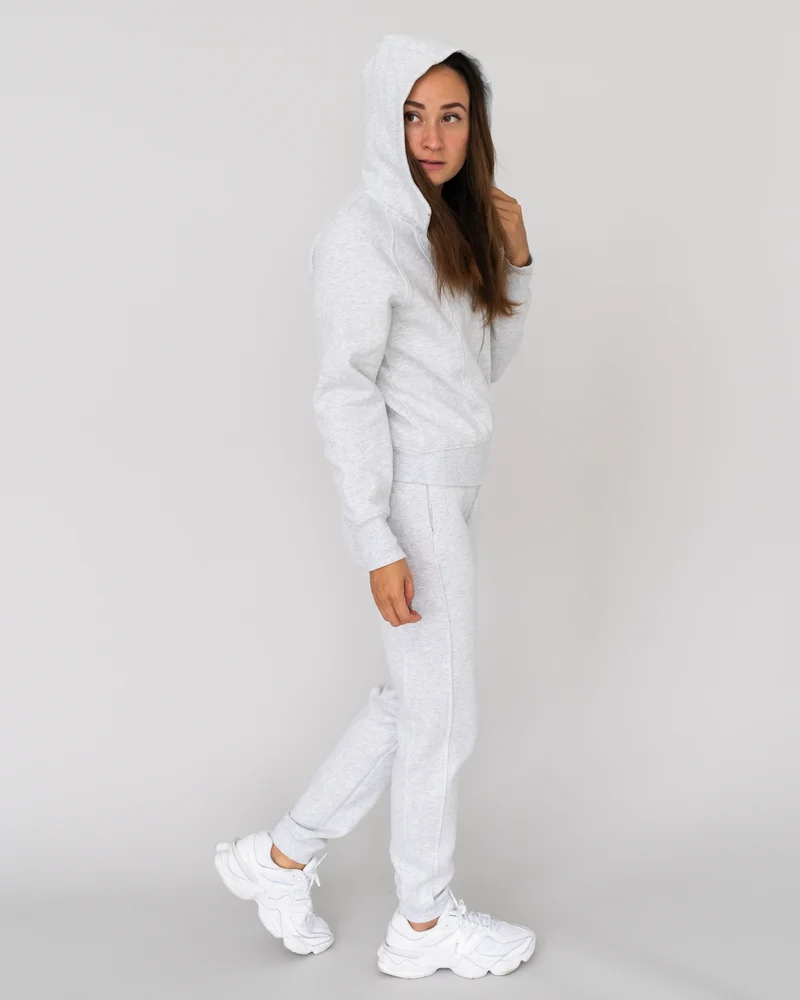 Cotton Cropped Zip Jacke