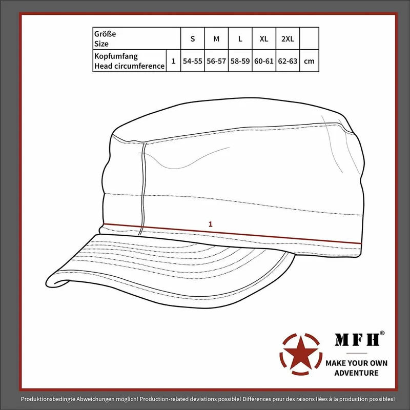 MFH® US Feldmütze ACU Ripstop AT-digital Cap