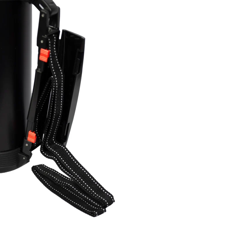 HUBERTUS Isolierkanne Thermosflasche schwarz 1 Liter Flasche