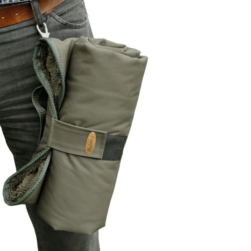 HUBERTUS Outdoor ISO Hundebett 100x70cm oliv Thermo Unterlage