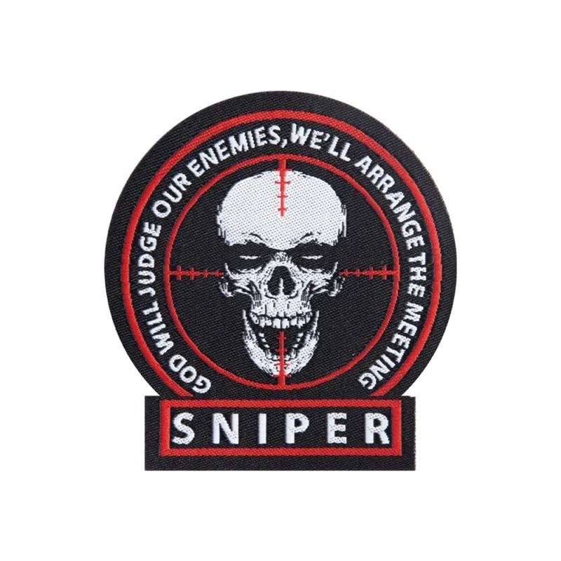 MIL-TEC® Textil Patch 'SNIPER' Klettabzeichen large