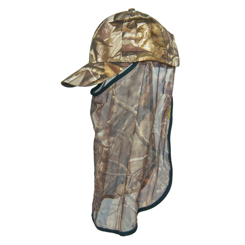 SKOGEN® Baseballcap PIRSCH camouflage mit Moskitonetz