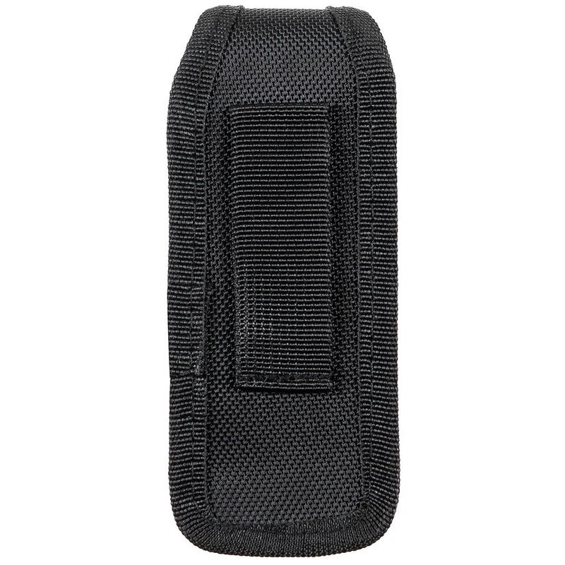 Fox®Outdoor Messer-Etui "Deluxe" schwarz 13x4x1,5cm Druckknopf