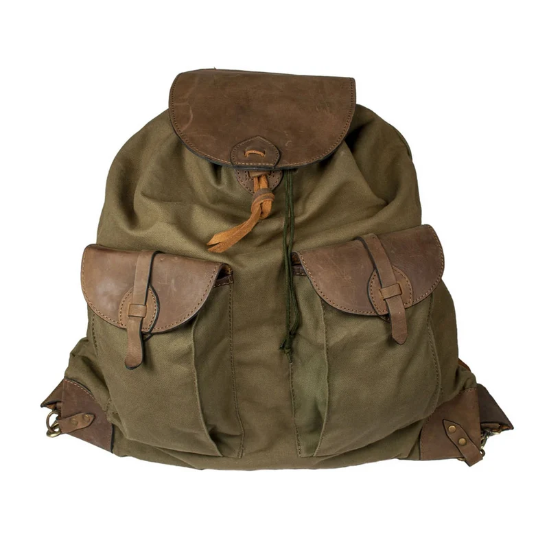 HUBERTUS Canvas Rucksack "klein" oliv 30 Liter Jagdrucksack