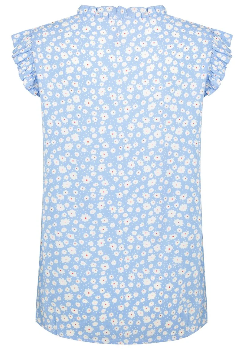 Damen, Bluse kurzarm