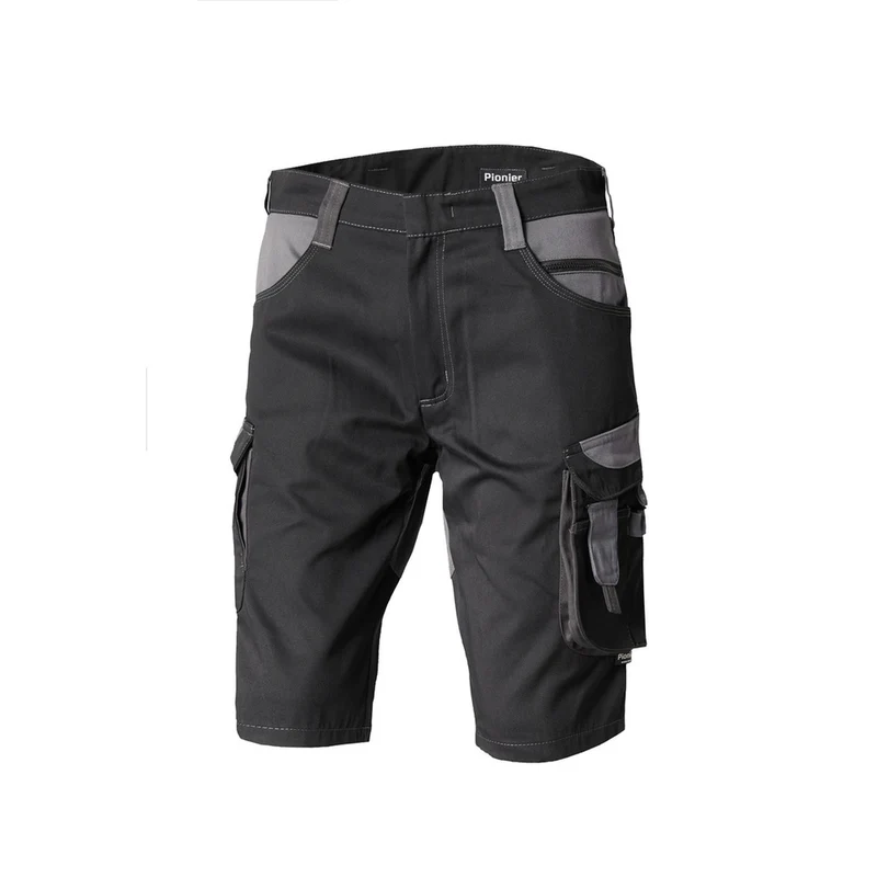 Pionier Workwear TOOLS Bermuda W0 32018 Berufshose Shorts schwarz / dunkelgrau