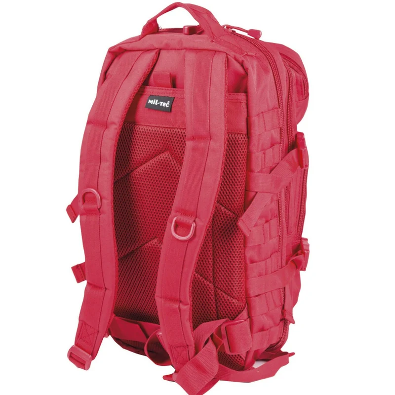 MIL-TEC® US Assault Pack small signalrot Rucksack 20 Liter