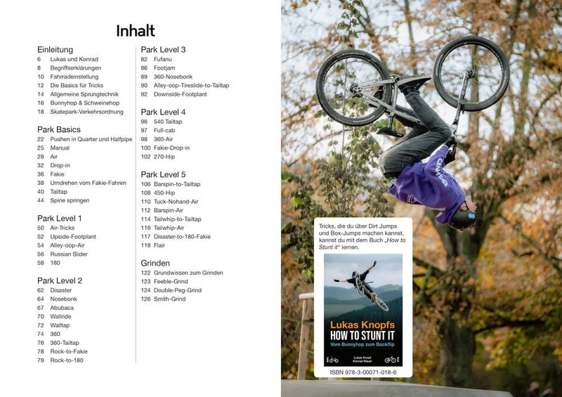 Skatepark Trick-Buch (mit Unterschrift) + Stunt It! Hoodie Bundle