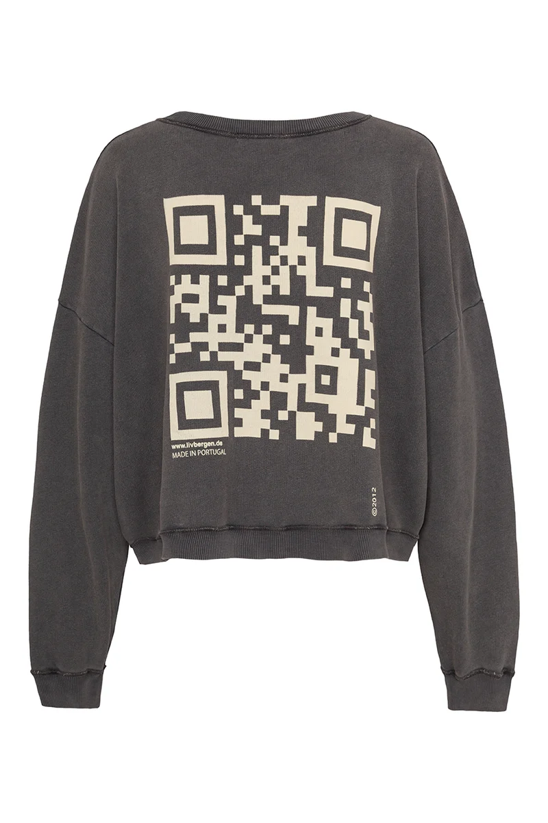 Sweater QR in black