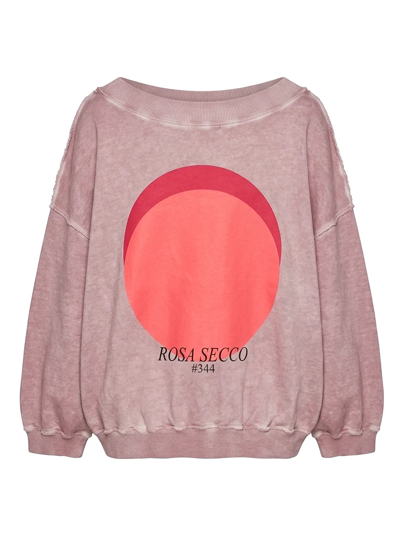 Sweater Circles in rosa secco