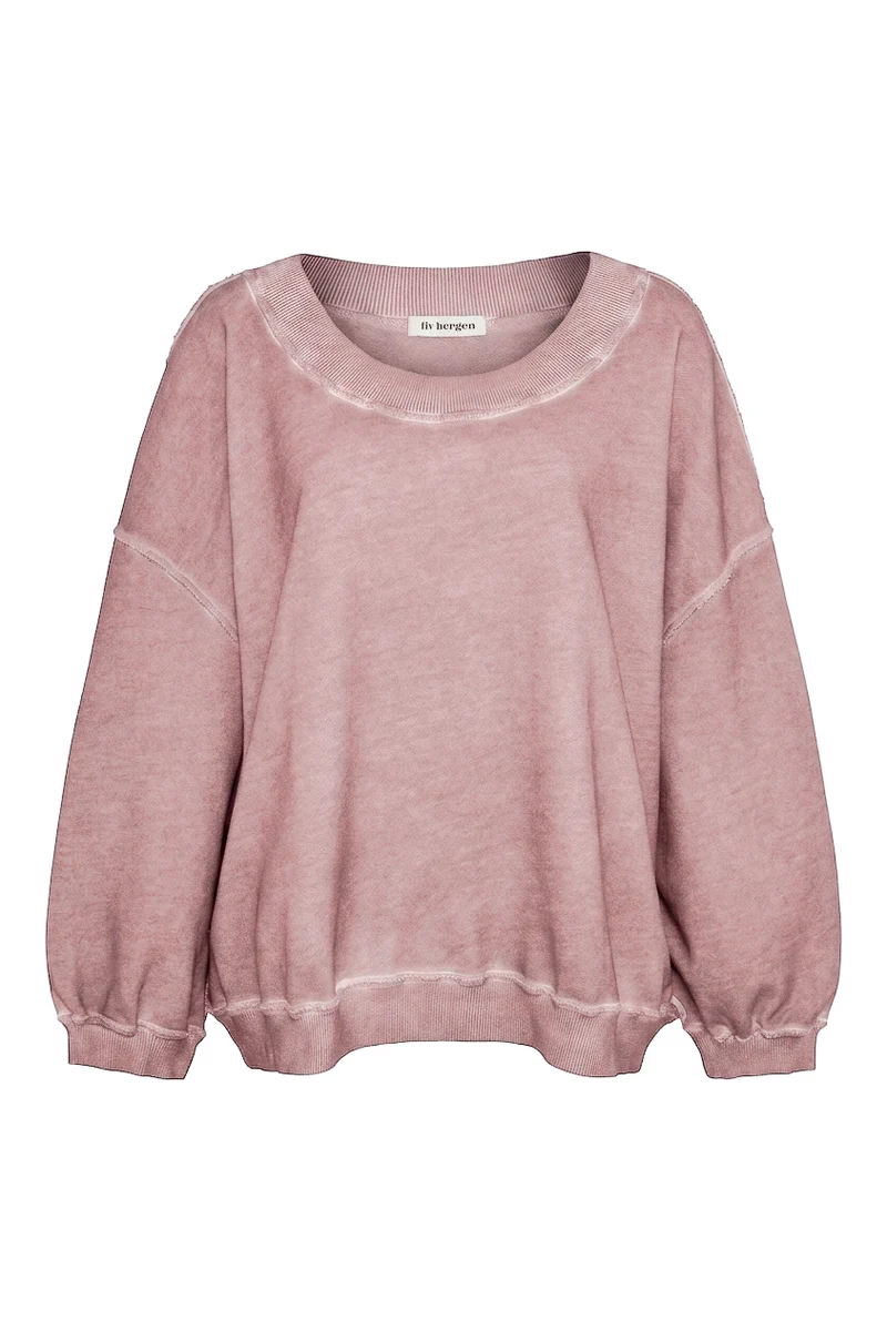 Sweater Circles in rosa secco
