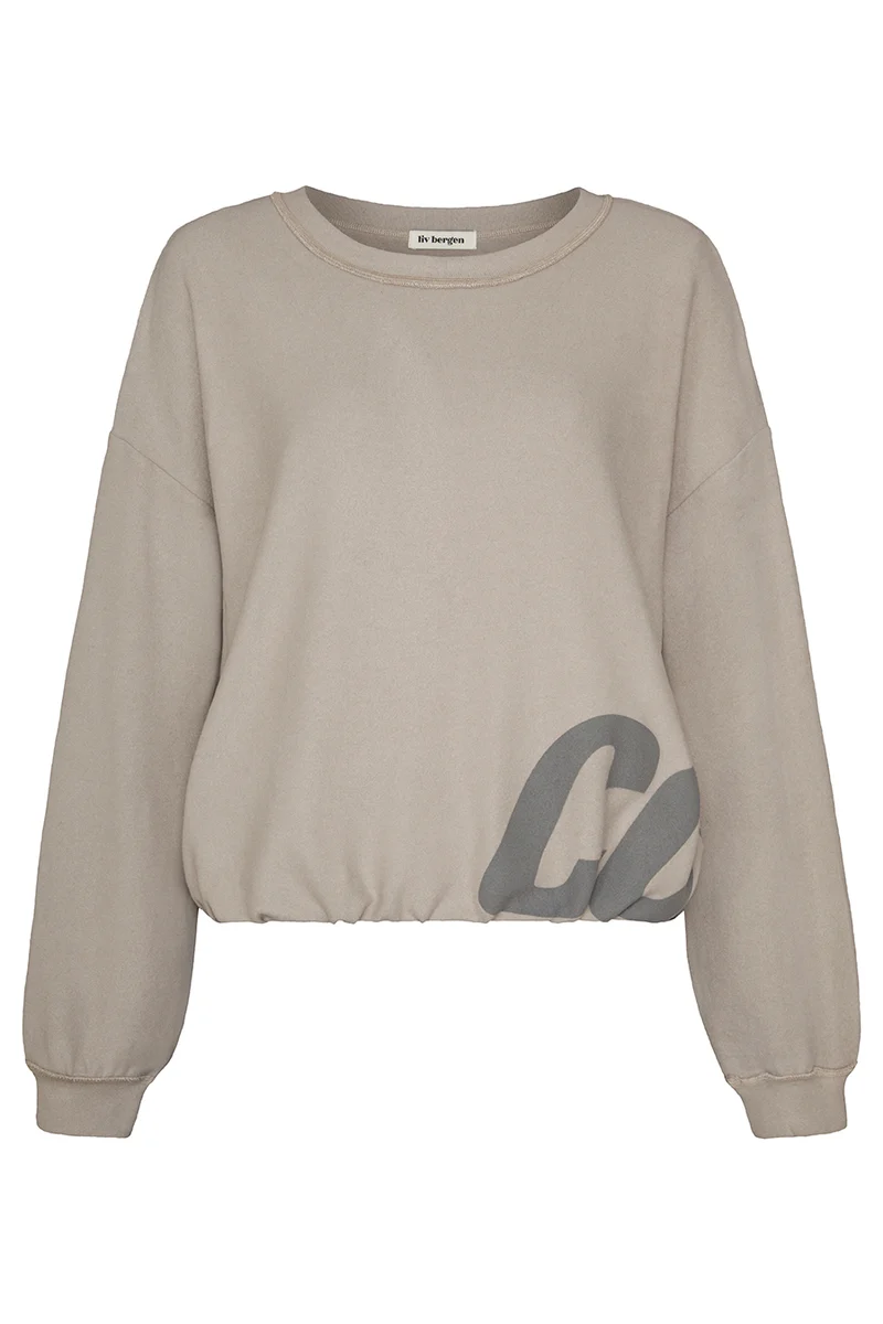 Sweater COSY in gray mom
