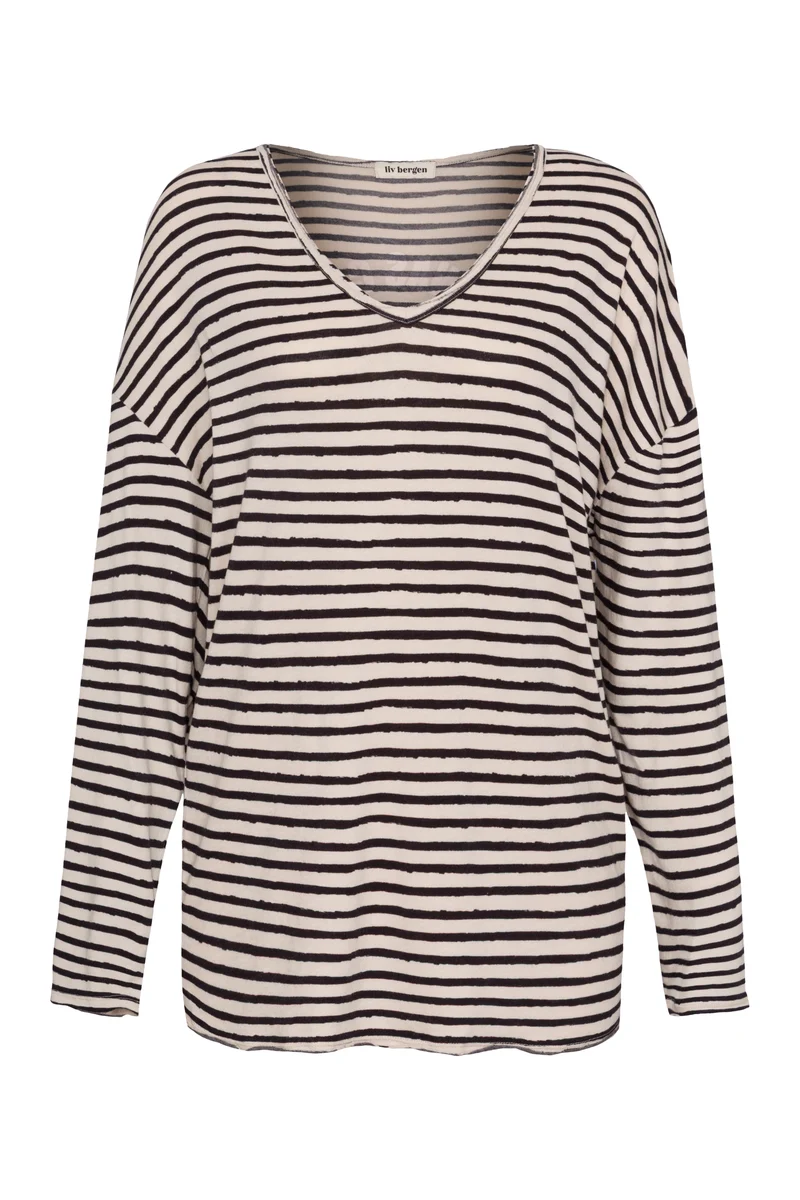 Longsleeve create in stripe black