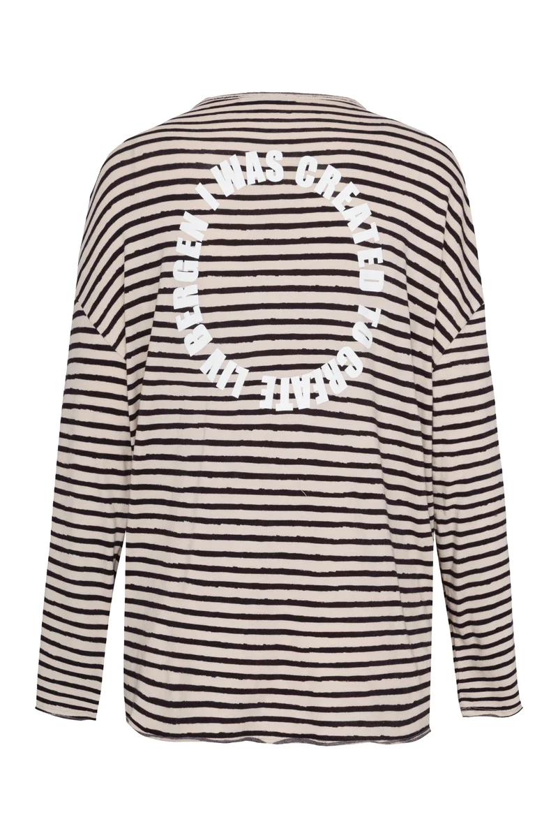 Longsleeve create in stripe black