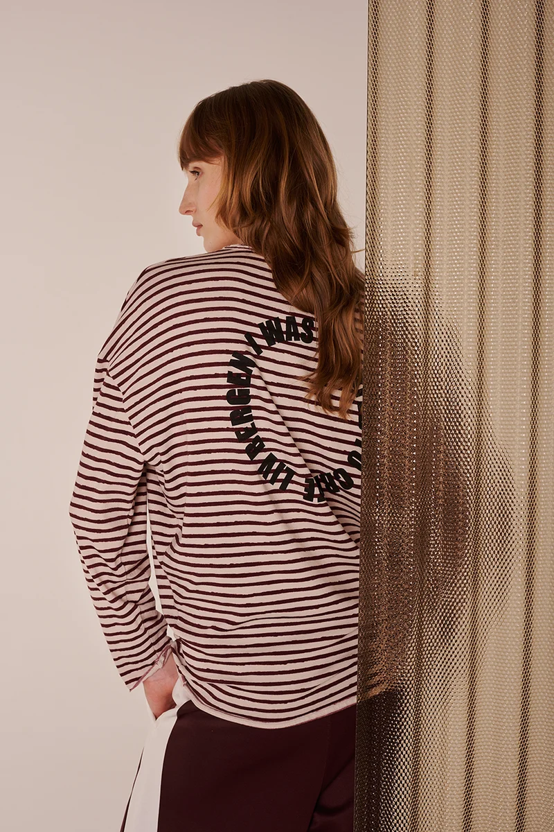 Longsleeve create in stripe black