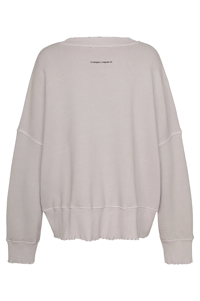 Sweater Distressed in nougat