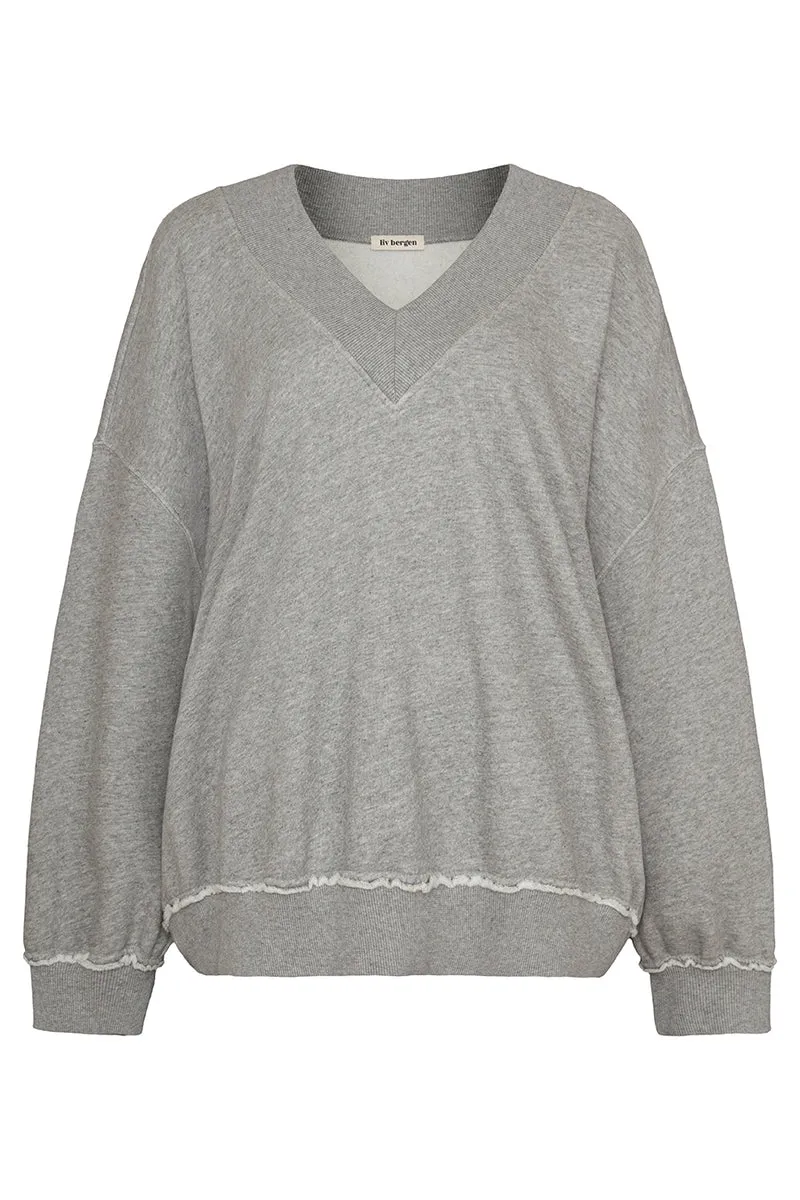 Sweater Vision of Love in grey melange