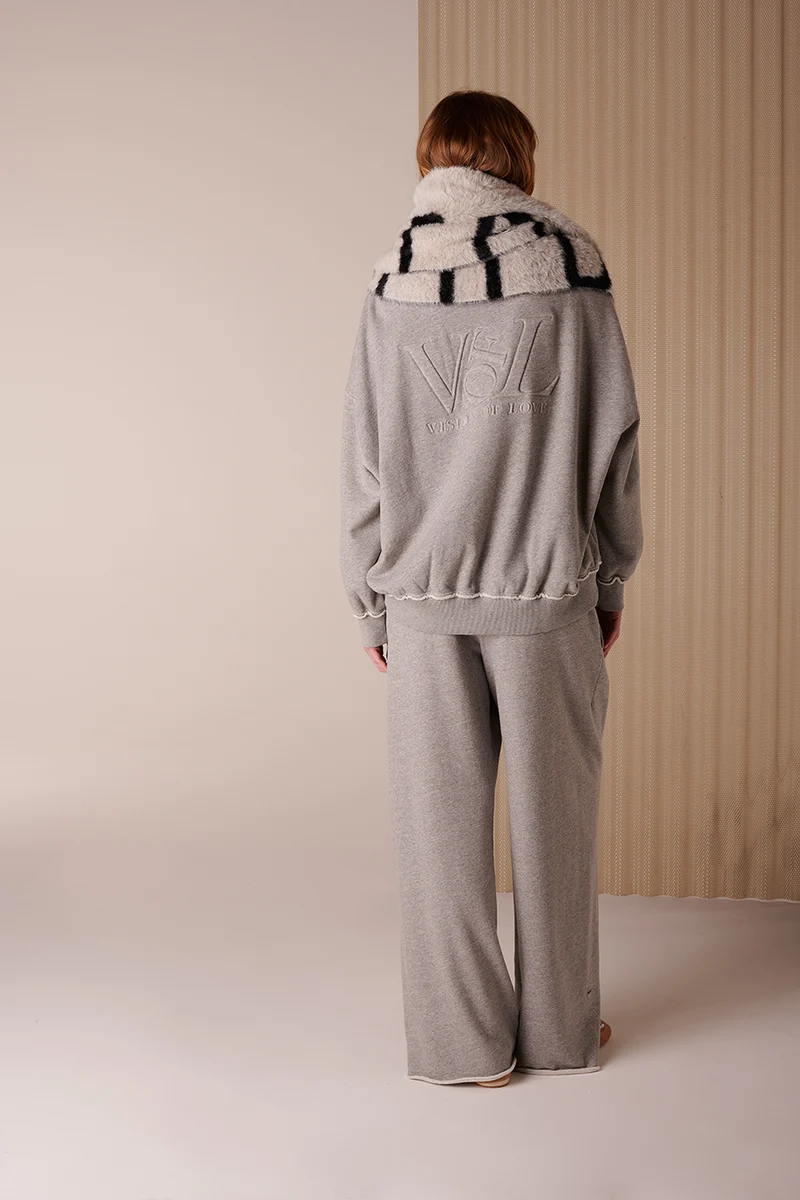Sweater Vision of Love in grey melange