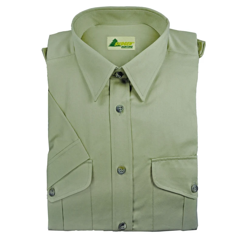 SKOGEN® Herren Hemd HUNTER 1/2 Arm schilf Jagd- Forsthemd