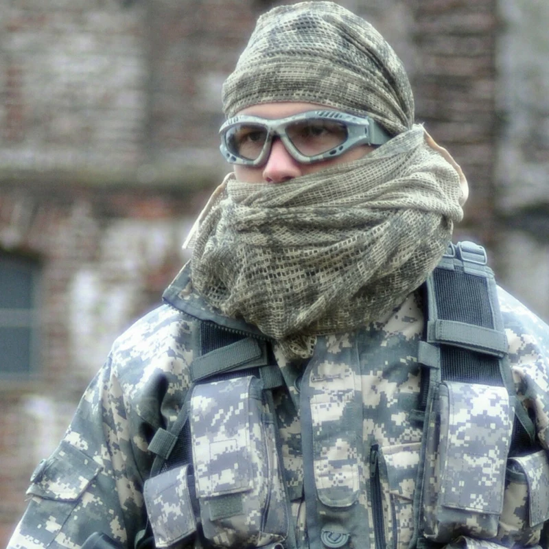 MIL-TEC® Netzschal PES AT-digital Tarnschal Commando Schal